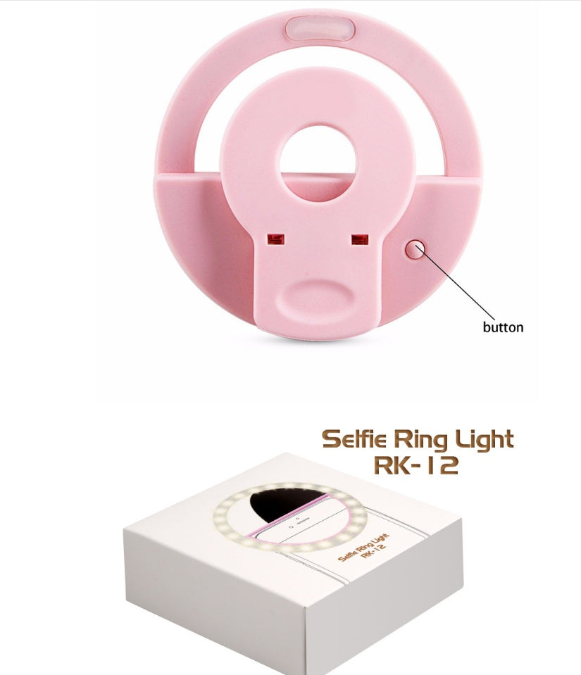 USB Rechargeable Selfie Fill Light