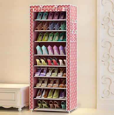 10-Layer Dustproof Shoe Rack - Multi-Functional Shoe Organizer