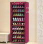 10-Layer Dustproof Shoe Rack - Multi-Functional Shoe Organizer