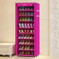 10-Layer Dustproof Shoe Rack - Multi-Functional Shoe Organizer