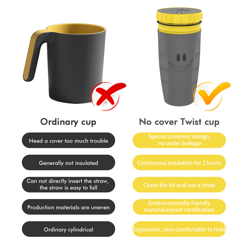 Portable Double Insulated Tumbler with Straw